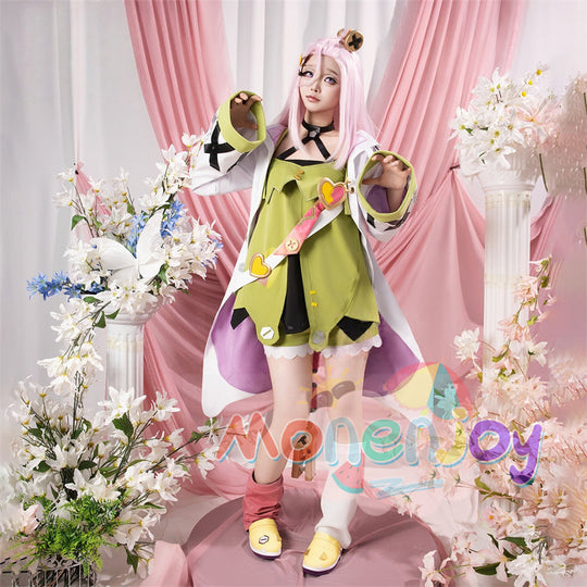 Monenjoy 原神 アイノ　コスプレ衣装 完全再現コスプレセット 　 Monenjoy