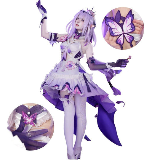 崩壊：スターレイル キャストリス 実物化コスプレ衣装洋服 - Monenjoy