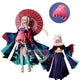 Monenjoy　超かぐや姫！ 月見ヤチヨ コスプレ衣装　ヘアアクセサリー付　コスチューム　和服　仮装　酒寄彩葉 　ぬいぐるみ＋和傘別途追加対応