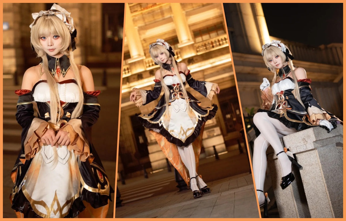 ★即納可能サイズあり★ 在庫あり商品は注文確定後10日で発送 Monenjoy 原神　サンドローネ　コスプレ衣装　傀儡　執行官コスチューム 髪飾り＋ぜんまい式背中パーツ付　ナドクライ編　イベント　3d樹脂製パーツ　洋服