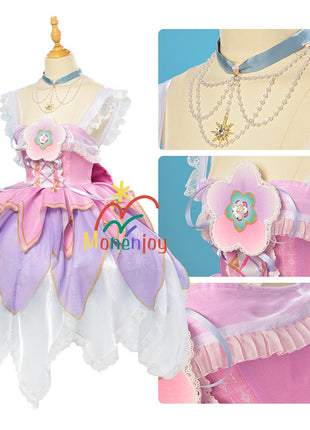 Monenjoy インフィニティニキ　星願いの夢 　コスプレ衣装　可愛い　ニキ誕生日イベント　コスチュームGS1311 - Monenjoy