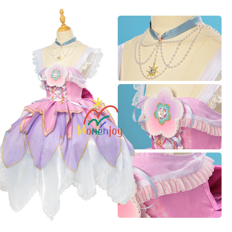 Monenjoy インフィニティニキ　星願いの夢 　コスプレ衣装　可愛い　ニキ誕生日イベント　コスチュームGS1311 - Monenjoy