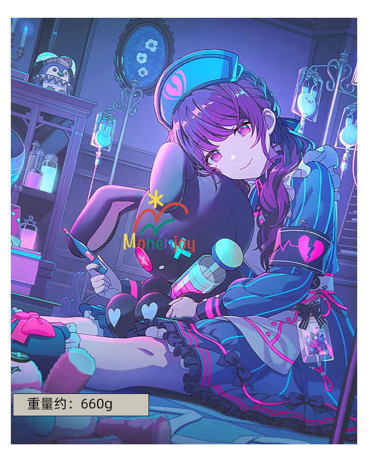 Monenjoy プロセカ 朝比奈まふゆ コスプレ衣装　feat.こぎみゅん　恒常服　ドレス　イベントGs1325 - Monenjoy