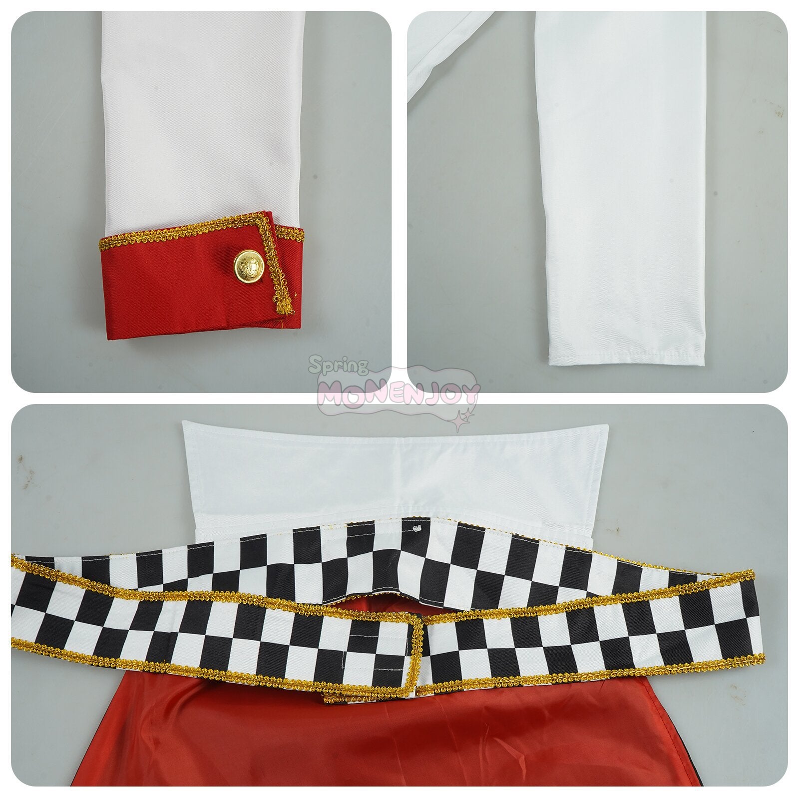 Monenjoy　ディズニーツイステッドワンダーランド　ハーツラビュル寮 リドル・ローズハート　礼服　Riddle Rosehearts　コスプレ衣装 - Monenjoy