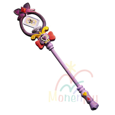 Monenjoy　名探偵プリキュア　森亜るるか 　キュアアルカナ・シャドウ　魔法杖 120cm　PLA材質　レプリカ　撮影道具　武器モデル MONENJOY