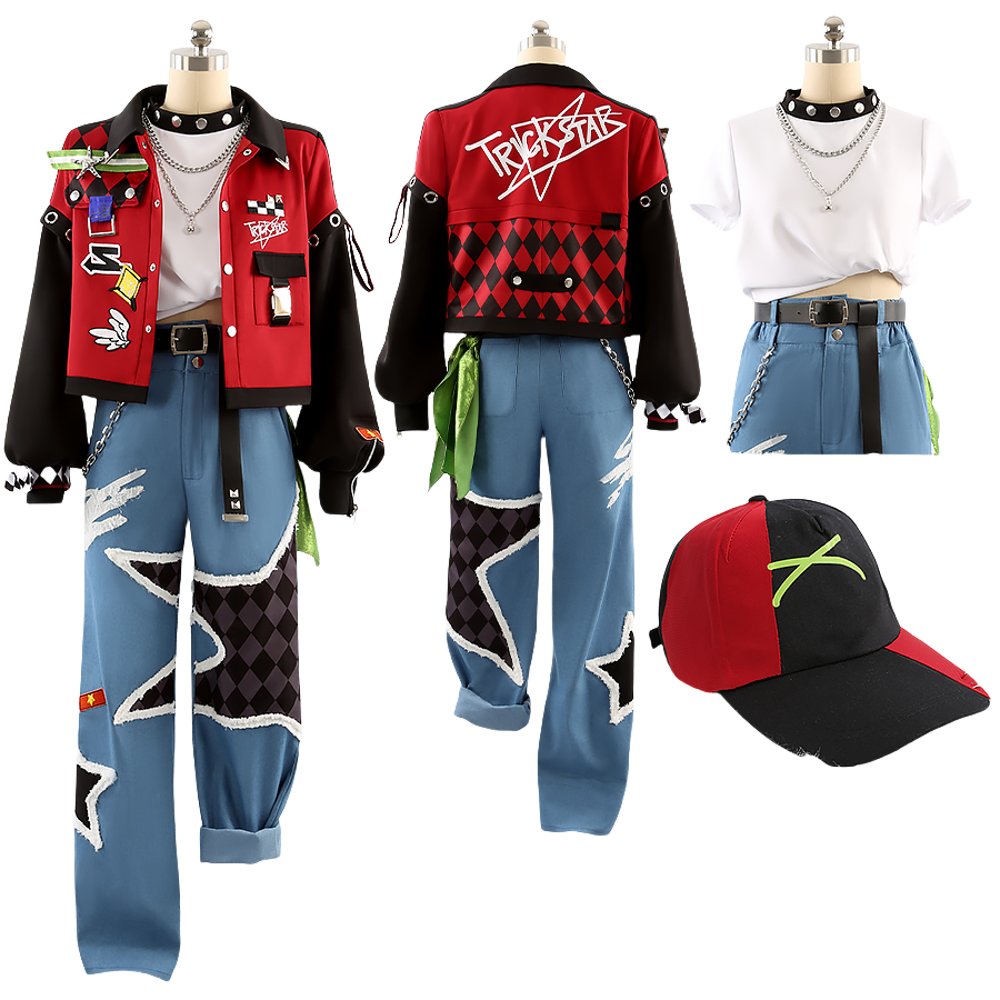 「受注製品」Monenjoy　あんさんぶるスターズ　Trickstar　氷鷹北斗 明星スバル 遊木真 衣更真緒　コスプレ衣装　礼服　舞台服 - Monenjoy