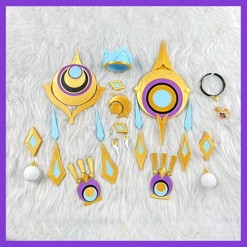 Monenjoy 原神 ラウマ 角　アクセサリー　コスプレ道具　アクセサリー　PLA樹脂製GSDJ1009