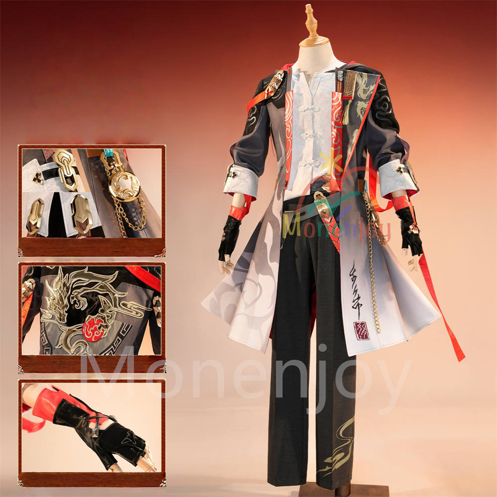 Monenjoy　崩壊スターレイル 開拓者　コスプレ衣装　飛雷乗雲　#二相楽園　COSPLAY　コスチューム　金属製パーツ MONENJOY