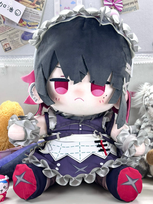 ตุ๊กตา Monenjoy Zen-Zero Ellen Jo Body Pillow Cotton Doll ขนาด 40 ซม. ของขวัญ พร้อมหาง เครื่องประดับ และเสื้อผ้าที่เปลี่ยนได้ Zen-Zero Zone Zero ผลิตตามสั่ง ทำด้วยมือในประเทศจีน