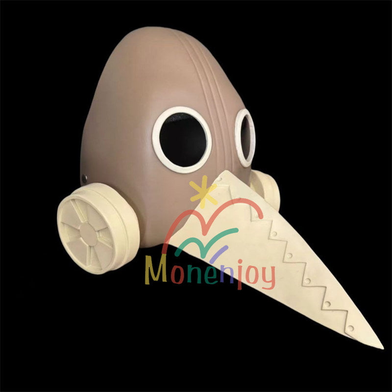 Monenjoy チェンソーマン 暴力の魔人 ガルガリ　仮面 被り物 デビルハンター　フェイスマスク ABS樹脂製　お面 cosplay小物 武器 道具 ホラー周辺 ハロウィン