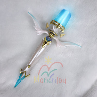 Monenjoy　鳴潮 エイメス　 マイク マイクロホン PLA材質　発光番 コスプレ道具　ステージマイク ハンドマイク コスプレ用マイク MONENJOY