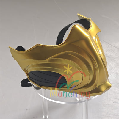 Monenjoy　モータルコンバット　スコーピオン（Scorpion）/ 全蠍人　白井流　スコーピオン　マスク　FRP材質　コスプレ道具　忍者　武器モデル　 MONENJOY