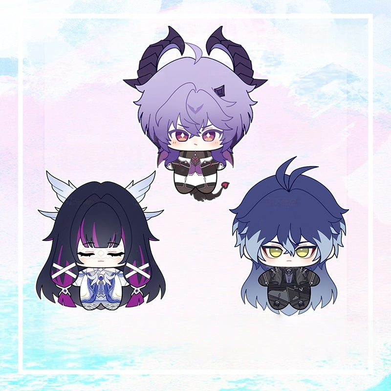 Monenjoy 原神 ぬいぐるみ　12cm　ファルカ　ドゥリン　フリンズ コロンビーナ 綿人形　同人グッズ　印象グッズアクセサリー　