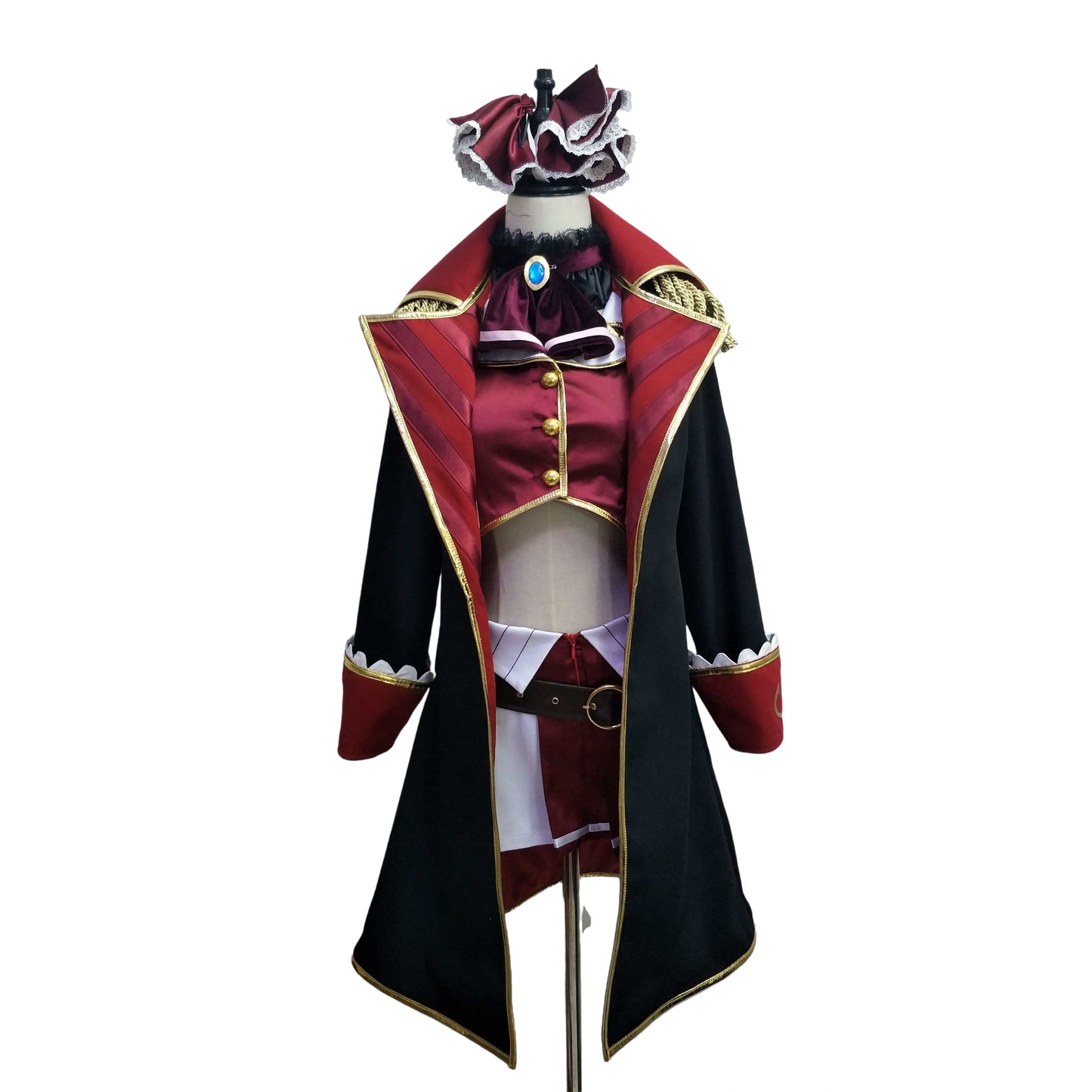 Monenjoy　ホロライブ　宝鐘マリン　コスプレ衣装　ほうしょうまりん　 Marine Ch　ハロウィン　宝鐘海賊団船長　イベント　