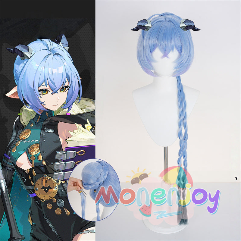 Monenjoy　ゼンゼロ　リュシア ウィッグ　85cm　鬘　ゼンレスゾーンゼロ　怪啖屋　カツラ　イベント　gswig011