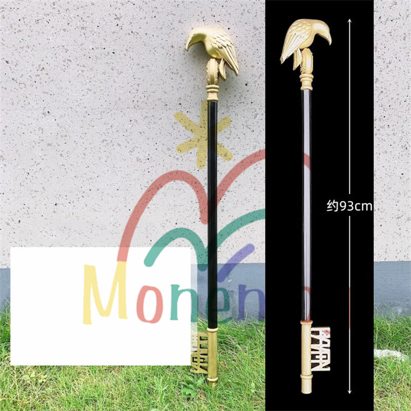 Monenjoy　ツイステ　ディア・クロウリー 鴉 3つパーツ分け カラス 93cm　コスプレ道具　撮影道具　おもちゃ　樹脂製造　実写化　アニメ　ハロウィン　クリスマス　学園祭　 - Monenjoy