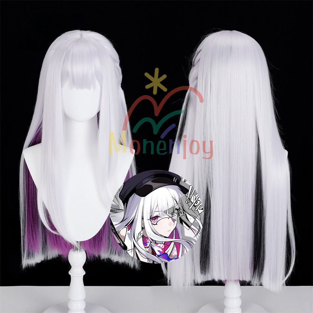 Monenjoy　崩壊スターレイル　 虚照　ウィッグ　70cm　すてら　カツラ　新惑星　自然感　耐熱ウィッグ　二相楽園」仮装 MONENJOY