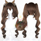 Monenjoy　アークナイツ　 エンドフィールド　ギルベルタ　ウィッグ　カツラ　ふんわりヘア　コスプレ道具　ツインテール MONENJOY