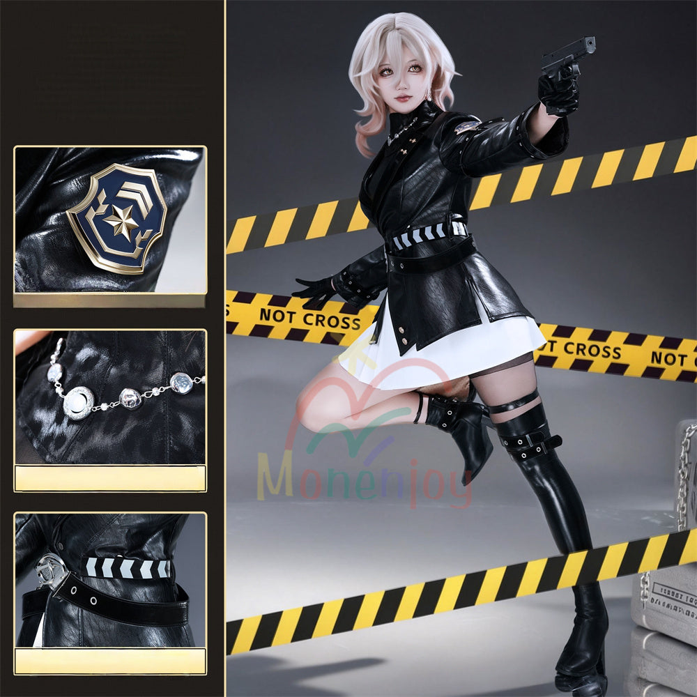 Monenjoy&nbsp; 崩壊スターレイル 朽葉 コスプレ衣装　治安官 クチバ　NPC　金属製パーツ　反壊滅同盟　二相楽園　コスチューム&nbsp; MONENJOY