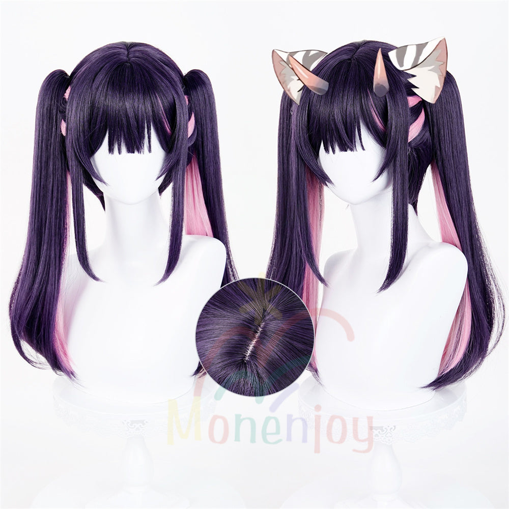 Monenjoy　超かぐや姫 駒沢 乃依 ウィッグ　鬘　50cm　コスプレウィッグ　こまざわ のい　耐熱ウィッグ MONENJOY