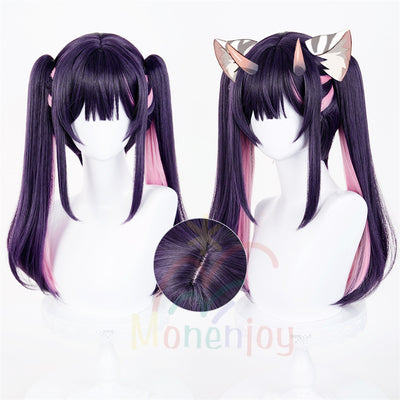 Monenjoy　超かぐや姫 駒沢 乃依 ウィッグ　鬘　50cm　コスプレウィッグ　こまざわ のい　耐熱ウィッグ MONENJOY