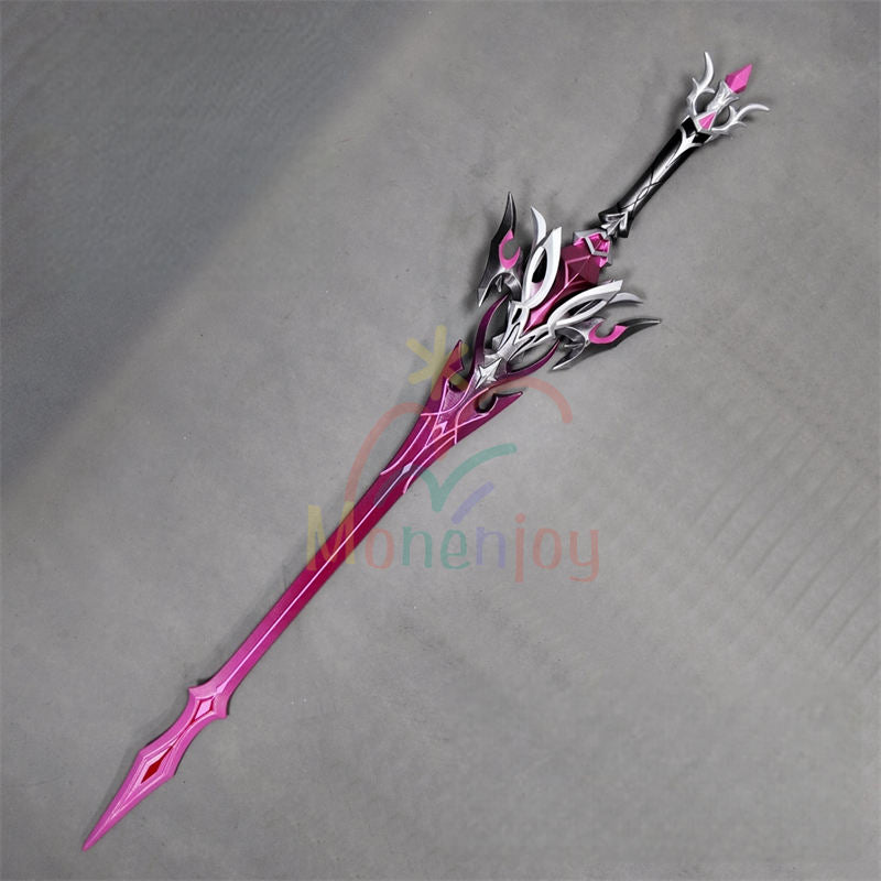 Monenjoy　原神　ドゥリン　モチーフ武器　黒蝕　110cm　コスプレ道具　武器モデル　レプリカ　片手剣　PLA材質　軽量