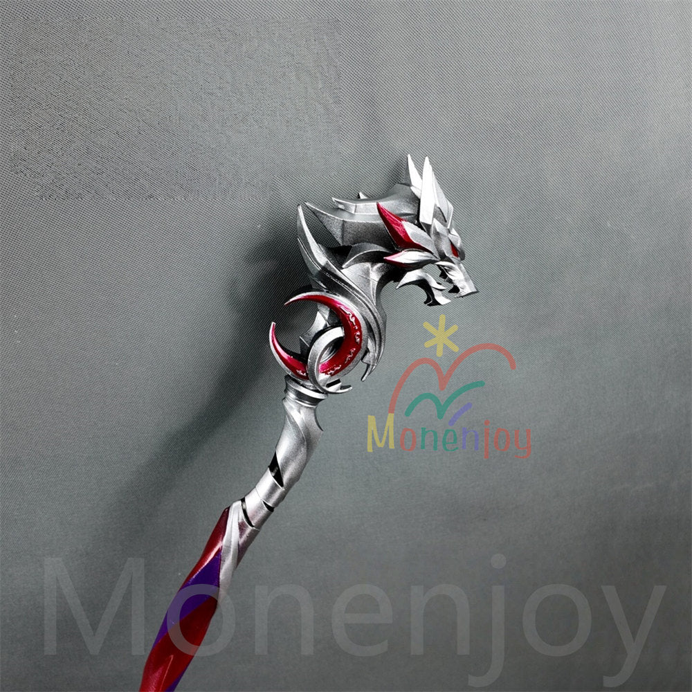 Monenjoy　崩壊スターレイル 不死途 法杖　コスプレ道具　110cmしなず　PLA材質　武器モデル　レプリカ　軽量化　撮影道具　 MONENJOY