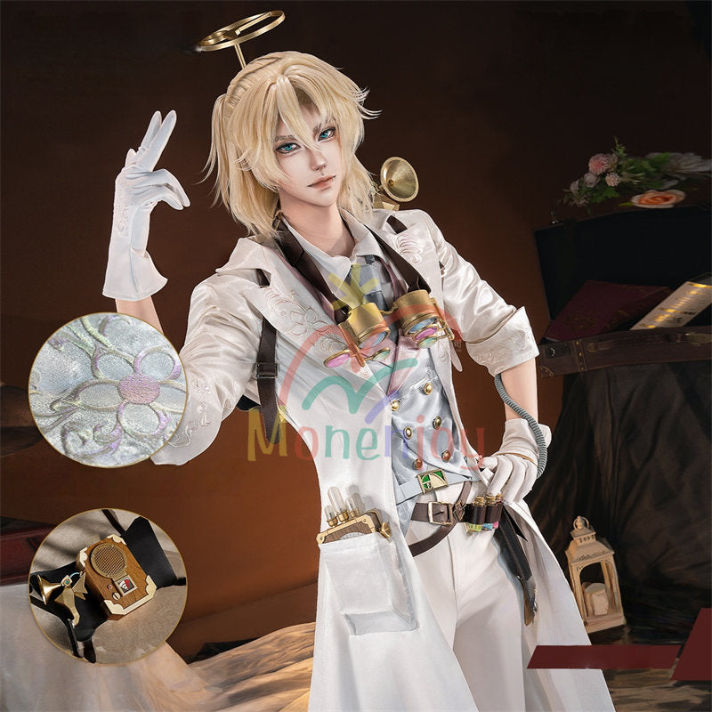 Monenjoy　アイデンティティ5 サバイバー衣装 囚人の衣装 【UR】霊犀調査員 第五人格/IdentityV コスプレ衣装　3d樹脂製パーツ