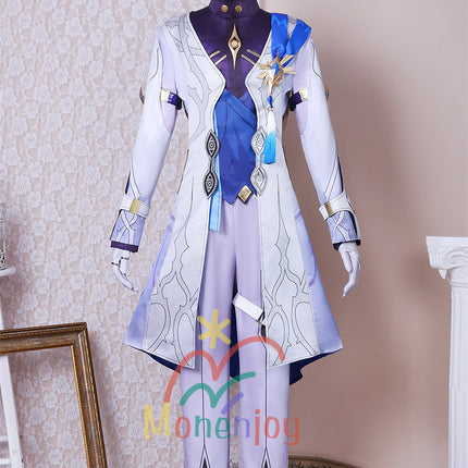 Monenjoy Houkai Star Rail Sunday Stage Costume Embroidered Fabric Flower Pattern Fabric Costume Disguise Event Masquerade Fireworks Festival School Festival COS