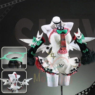 Monenjoy　ゼンレスゾーンゼロ　南宮羽 コスプレ衣装　舞台服　ライブ服　3d樹脂製パーツ　翼贈り　妄想エンジェル　ゼンゼロ/ZZZ MOnenjoy