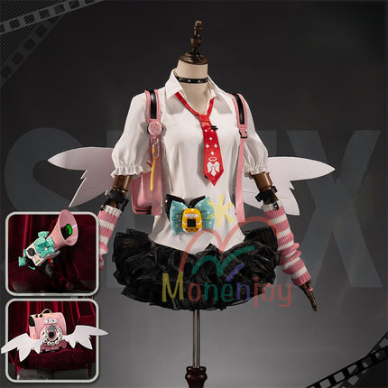 Monenjoy　ゼンレスゾーンゼロ　大天使　千夏　大天使　レミエル ゼンゼロ　千夏蕾咪　バーチャルアイドル　コスプレ　ChinatsuRemiel　コスプレ衣装 拡声器スピーカー+鞄追加