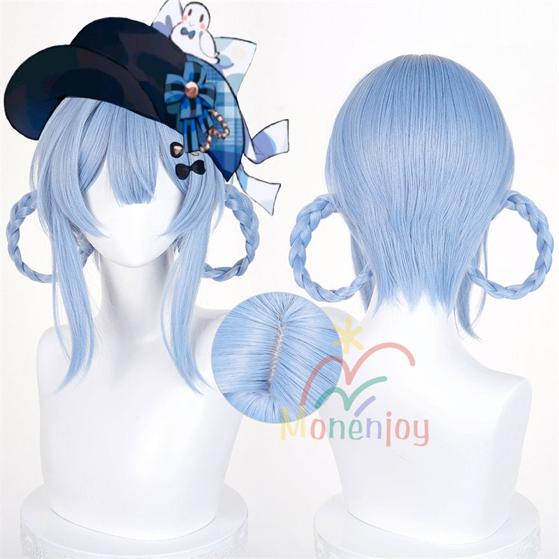 Monenjoy 魔法少女ノ魔女裁判　 橘 シェリー　 かつら 30cm　魔法魔女　　コスプレ　ふんわり　自然感　まのさば ウィッグ　鬘　コスプレ道具