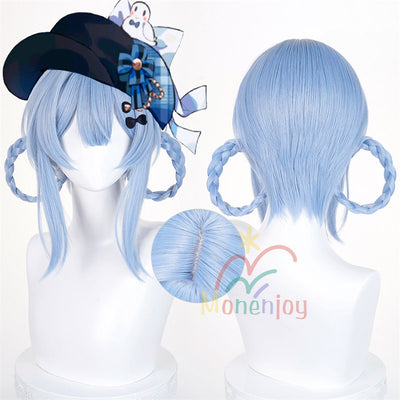 Monenjoy 魔法少女ノ魔女裁判　 橘 シェリー　 かつら 30cm　魔法魔女　　コスプレ　ふんわり　自然感　まのさば ウィッグ　鬘　コスプレ道具