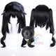 Monenjoy 魔法少女ノ魔女裁判　黒部 ナノカ　 かつら　本体30cm+ポニー50cm |大魔女　　コスプレ　ふんわり　自然感　まのさば ウィッグ　鬘　コスプレ道具