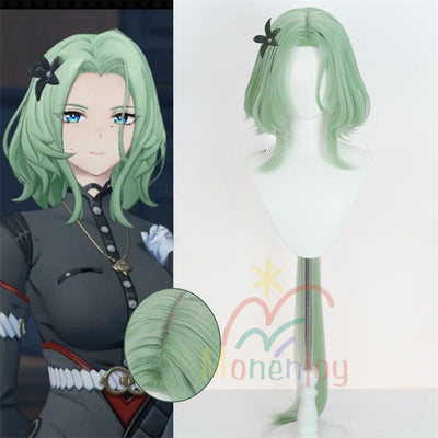 Monenjoy  ゼンレスゾーンゼロ　イゾルデ ウィッグ　120cm　鬘　Isolde　ゼンゼロ/ZZZ　コスプレ道具　