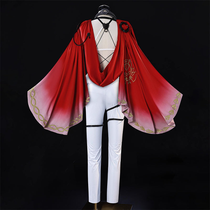 Monenjoy 鳴潮　ルパ　Lupa　コスプレ衣装　先駆ラジオEP2.4　イベント 赤色カープ　仮装　ハロウィン　コスチューム