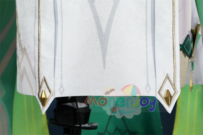 Monenjoy　原神　ネフェル コスプレ　砂に埋もれた秘話　ナド・クライ 　Ver.LunaⅡ　コスプレ衣装　Nefer コスチューム　髪飾り付　コスチューム