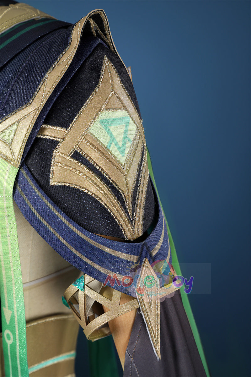 Monenjoy　原神　ネフェル コスプレ　砂に埋もれた秘話　ナド・クライ 　Ver.LunaⅡ　コスプレ衣装　Nefer コスチューム　髪飾り付　コスチューム