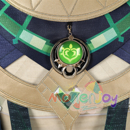 Monenjoy　原神　ネフェル コスプレ　砂に埋もれた秘話　ナド・クライ 　Ver.LunaⅡ　コスプレ衣装　Nefer コスチューム　髪飾り付　コスチューム