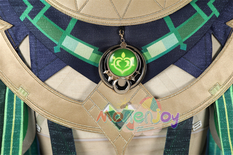 Monenjoy　原神　ネフェル コスプレ　砂に埋もれた秘話　ナド・クライ 　Ver.LunaⅡ　コスプレ衣装　Nefer コスチューム　髪飾り付　コスチューム