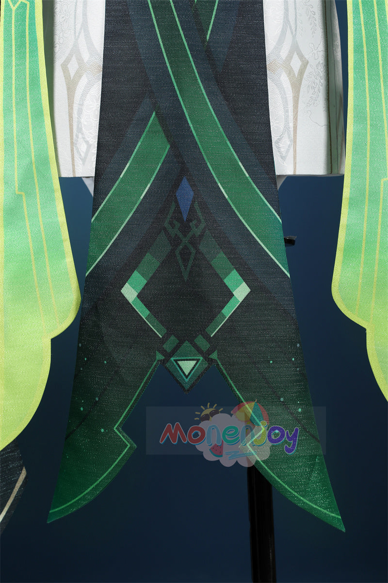 Monenjoy　原神　ネフェル コスプレ　砂に埋もれた秘話　ナド・クライ 　Ver.LunaⅡ　コスプレ衣装　Nefer コスチューム　髪飾り付　コスチューム