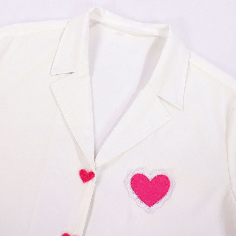 Monenjoy 　KPOPガールズ！デーモン・ハンターズ  サジャ・ボーイズ 　Romance シャツ　コスプレ衣装　ハントリックス　舞台服　Kpop Demon Hunters Romance