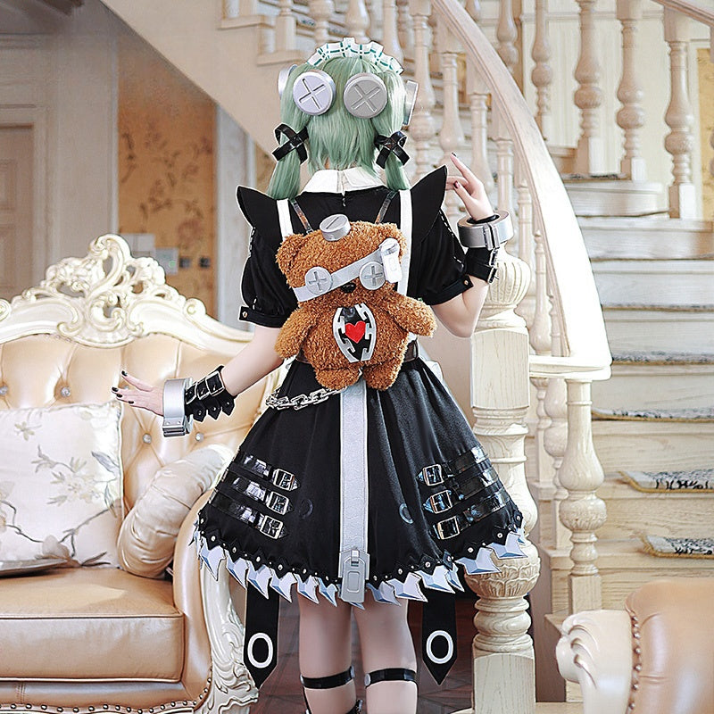 Monenjoy　ゼンゼロ　ヴィクトリア家政　カリン・ウィクスコスチューム　衣装　ゼンゼロ/ZZZ　可愛い　女の子　コスプレ　撮影衣装　コス　COS　演出　花火祭　ハロウィン　イベント　変装　学園祭 - Monenjoy