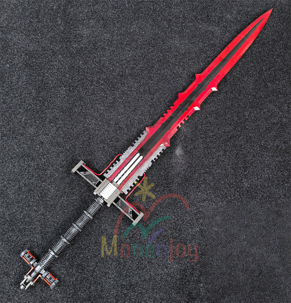 Monenjoy　エンドフィールド レーヴァテイン フレイムフォージ　140cm　モチーフ武器　レプリカアークナイツ 　ダークトーチ　仮装 MONENJOY