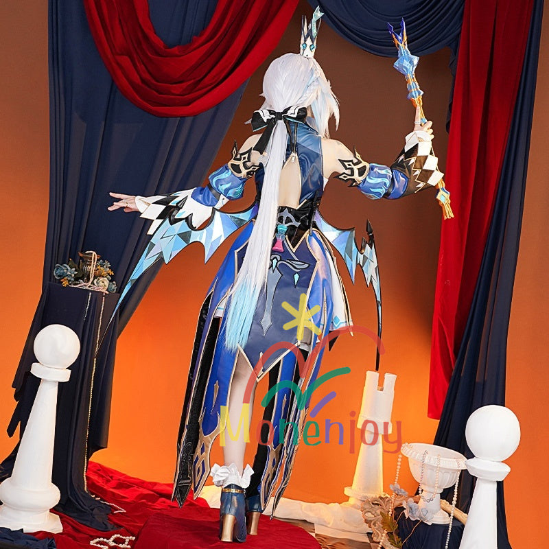 Monenjoy　崩壊スターレイル ケリュドラ　コスプレ衣装　 Cerydra　コスチューム　翼別途追加　ハロウィン　イベント　法杖が別途追加