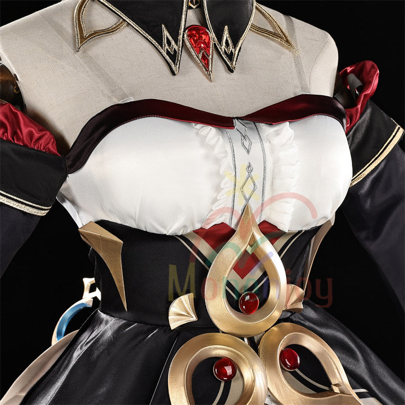 ★即納可能サイズあり★ 在庫あり商品は注文確定後10日で発送 Monenjoy 原神　サンドローネ　コスプレ衣装　傀儡　執行官コスチューム 髪飾り＋ぜんまい式背中パーツ付　ナドクライ編　イベント　3d樹脂製パーツ　洋服