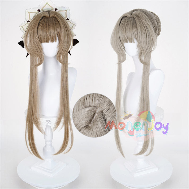 Monenjoy 原神　サンドローネ　コスプレ衣装　傀儡　執行官 ナドクライ編　イベント　ウィッグ　カツラ 　鬘　アクセサリー　コスプレ道具　