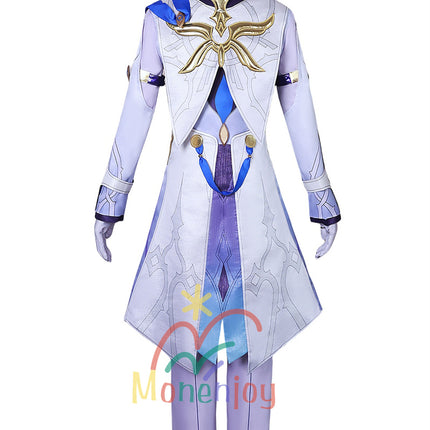 Monenjoy Houkai Star Rail Sunday Stage Costume Embroidered Fabric Flower Pattern Fabric Costume Disguise Event Masquerade Fireworks Festival School Festival COS