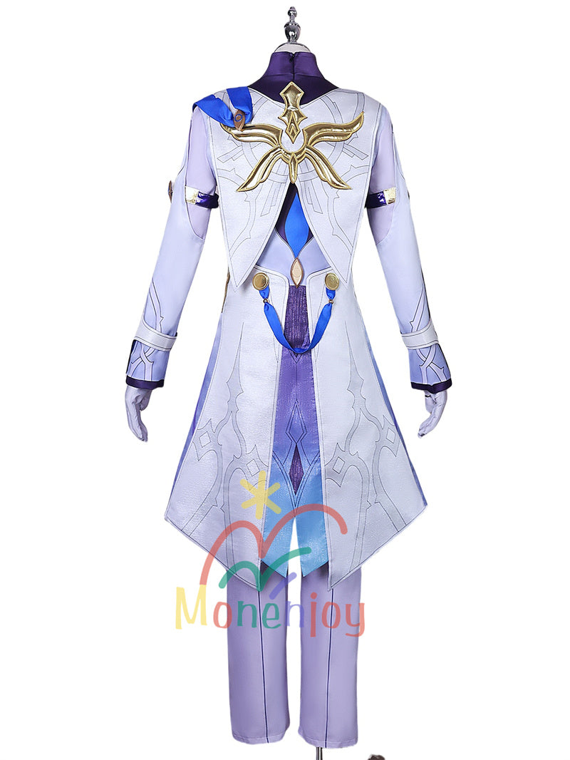 Monenjoy Houkai Star Rail Sunday Stage Costume Embroidered Fabric Flower Pattern Fabric Costume Disguise Event Masquerade Fireworks Festival School Festival COS