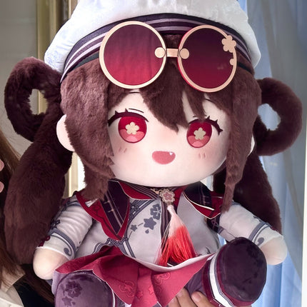 ตุ๊กตา Genshin Impact Kurumi ขนาด 40 ซม. ชุด Kurumi "Blooming Red in the Lingering Snow" ทรงหมอน ตุ๊กตาผ้าฝ้าย ขนาด 40 ซม. ของขวัญ เครื่องประดับ แต่งตัว สั่งทำ นำเข้าจากจีน ทำด้วยมือโดย Oushengdo, Liyue 